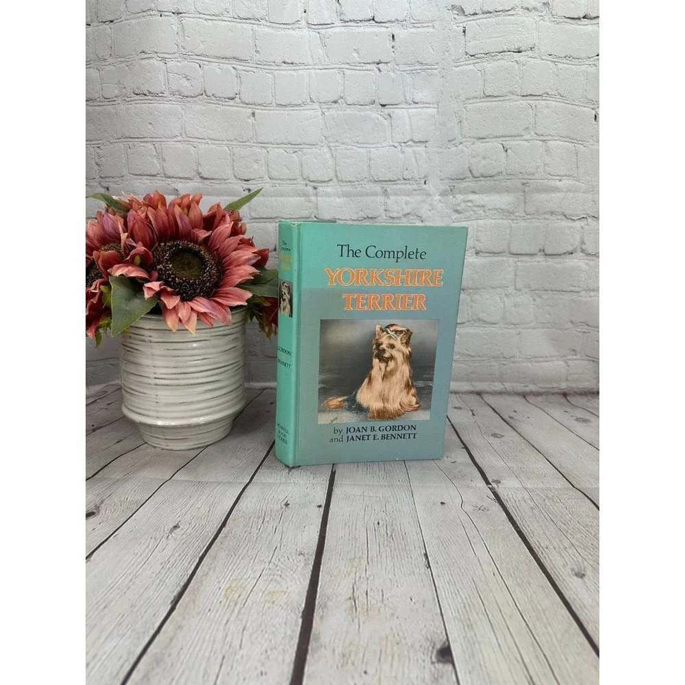 vintage 1982 the complete yorkkshire terrier book yorkie